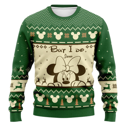 I Don't Do Matching Sweaters - Personalized Christmas Mouse Sweater