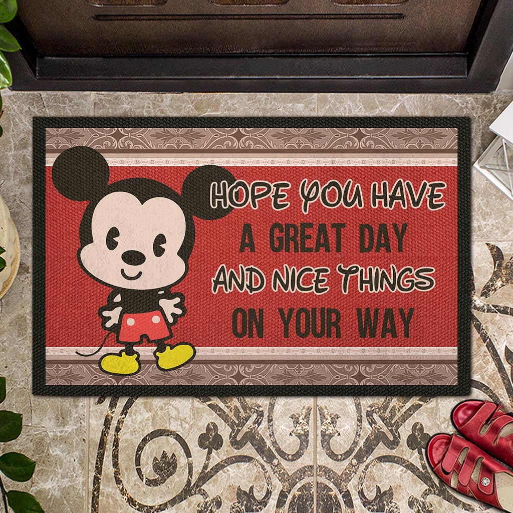Hope You Have A Great Day - Mouse Doormat