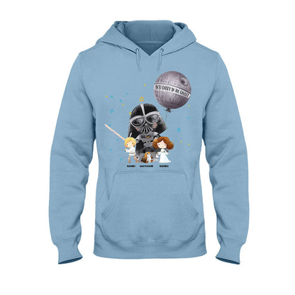 Best Dad In The Galaxy - Personalized Father's Day The Force T-shirt and Hoodie