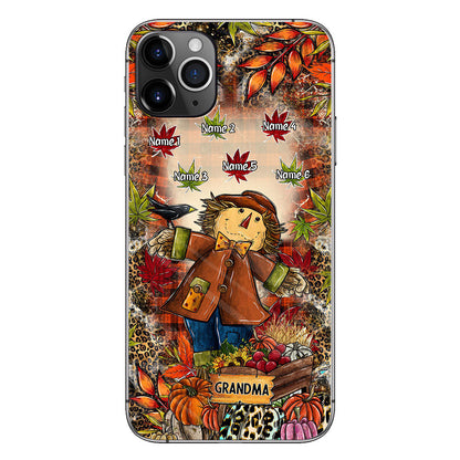 Grandma - Personalized Fall Grandma Phone Case