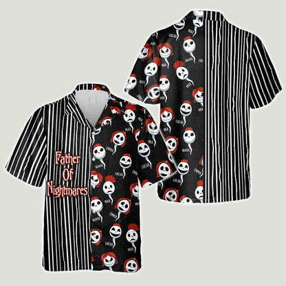 Father Of Nightmare - Personalized Nightmare Hawaiian Shirt