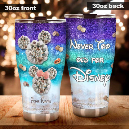 Never Too Old For Magic - Personalized Mouse Tumbler