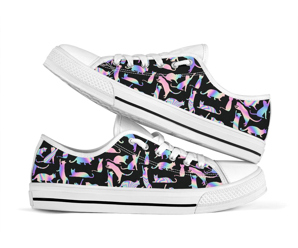 Love Gardening Cat Low Top Shoes 0622