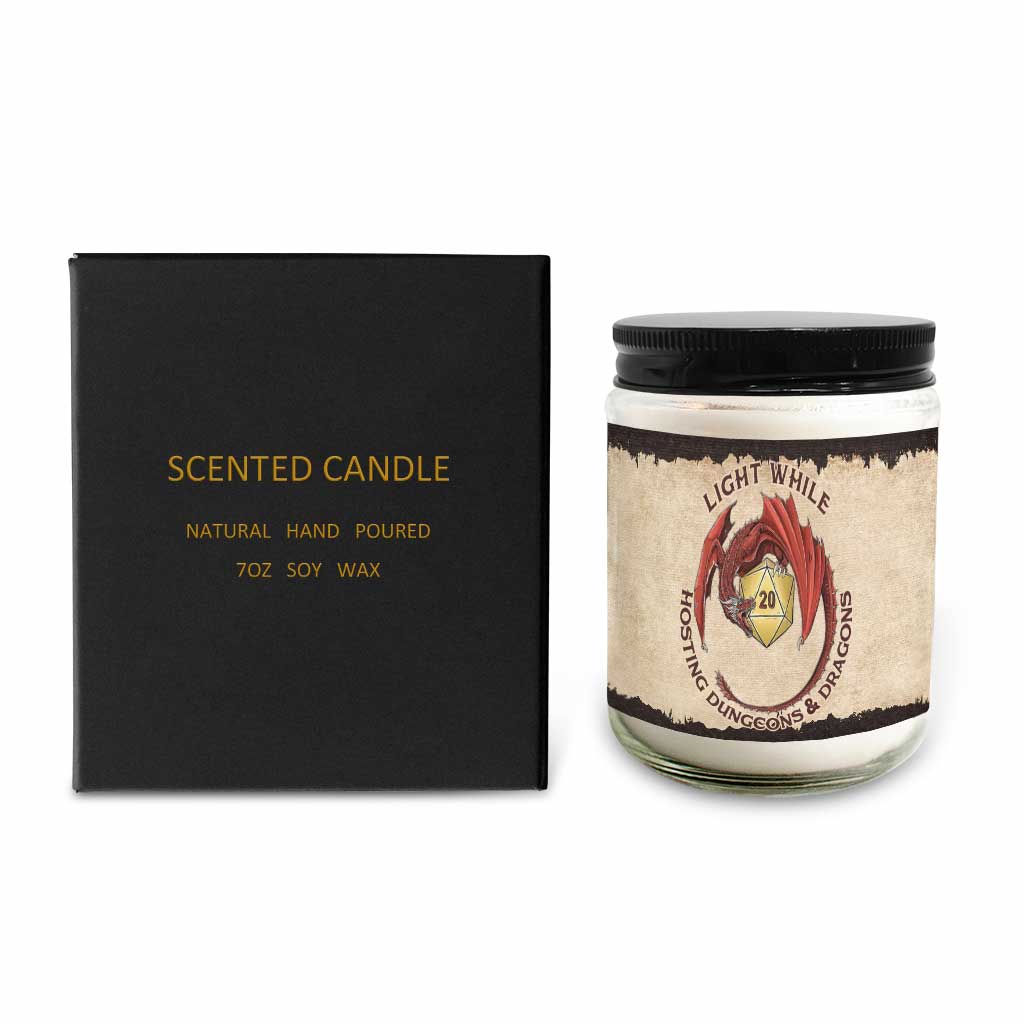 Light While Hosting - RPG Candle