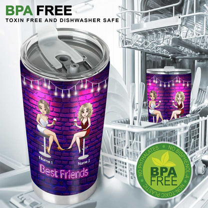 Best Friends - Personalized Bestie Tumbler