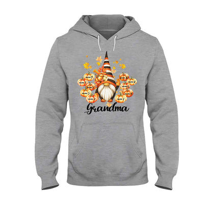 Grandma - Personalized Fall Grandma T-shirt and Hoodie