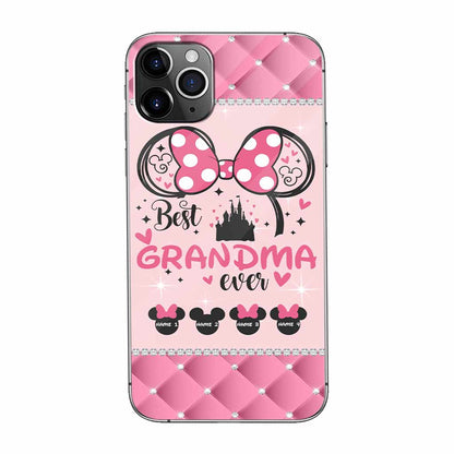 Best Grandma Ever Mouse Ears - Personalized Mouse Phone Case