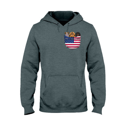 The 4th Of July - Personalized Independence Day Dog T-shirt and Hoodie