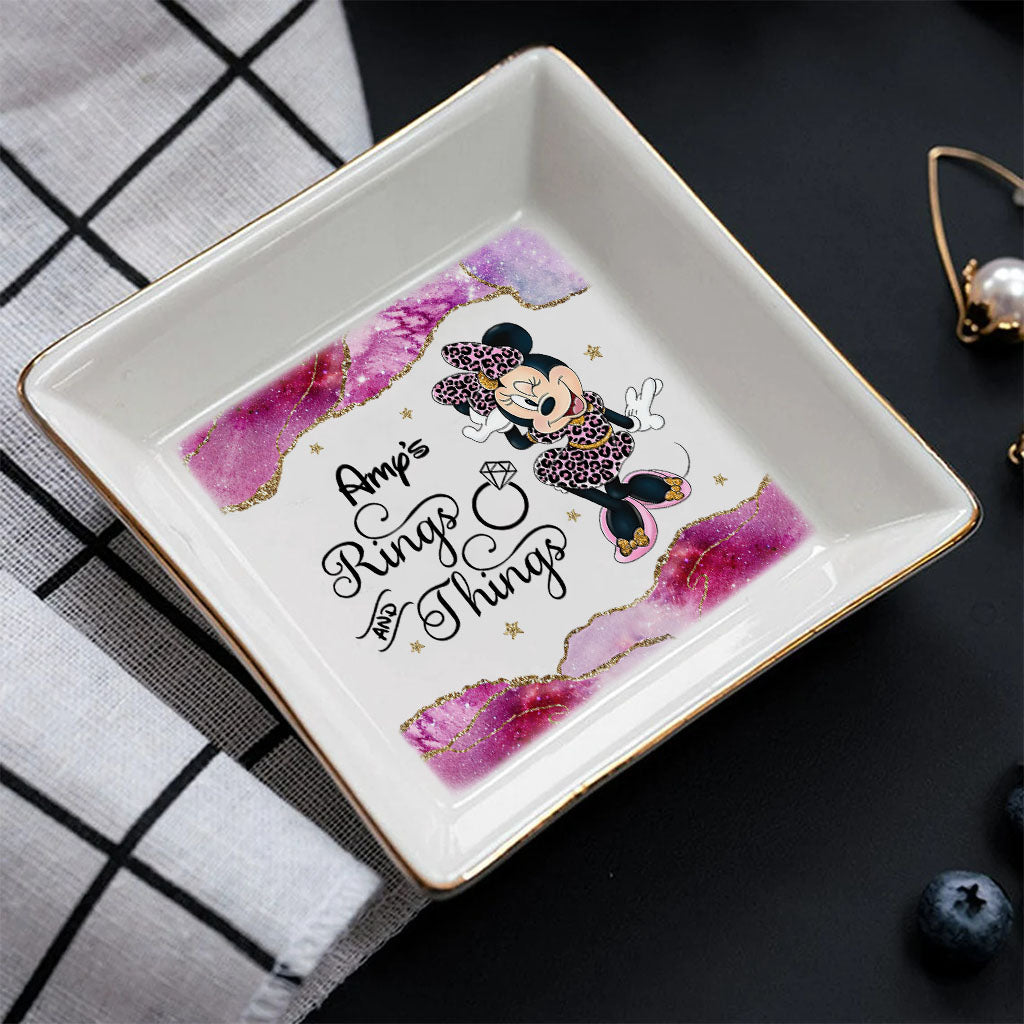Rings And Things - Personalized Mouse Jewelry Dish