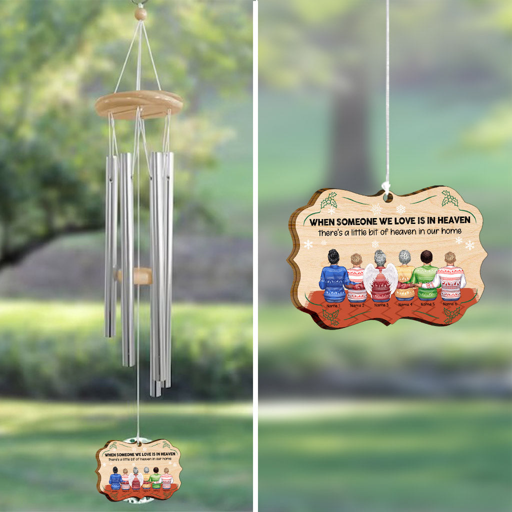 I Am Always With You - Personalized Christmas Family Wind Chime
