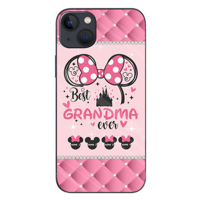 Best Grandma Ever Mouse Ears - Personalized Mouse Phone Case