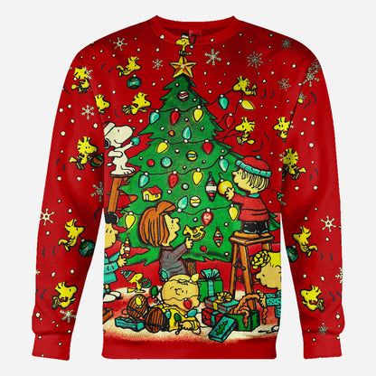 Christmas Tree All Over Shirt 0823