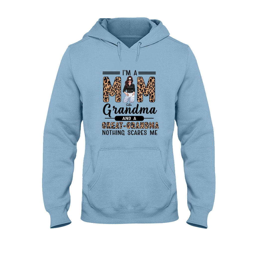 I'm A Mom A Grandma And A Great Grandma - Personalized T-shirt and Hoodie