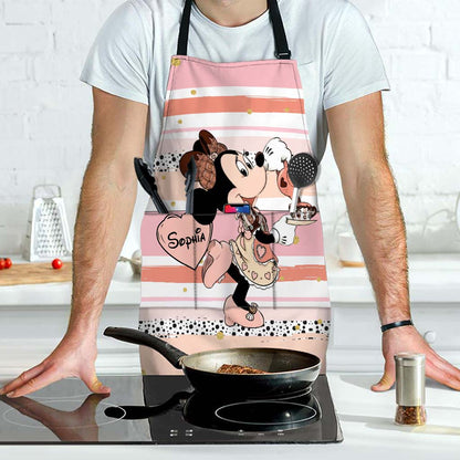 Just A Girl - Personalized Mouse Apron