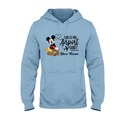 This Is My Airport Shirt - Personalized Mouse T-shirt and Hoodie