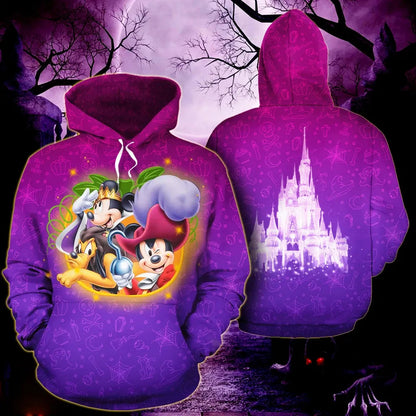 Magical Castle Mouse All Over Shirt 0823