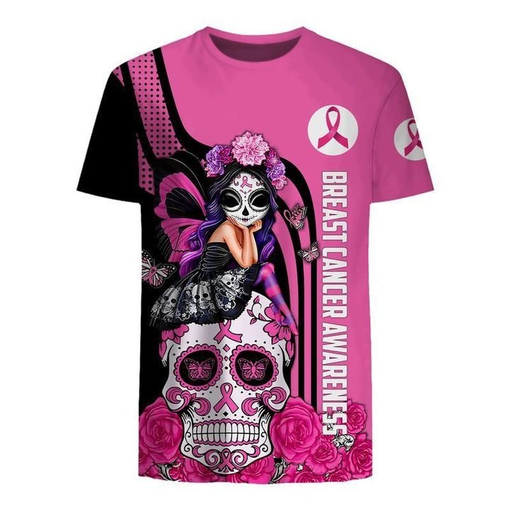 Love Faith Hope Cure Breast Cancer Awareness All Over T-shirt and Hoodie
