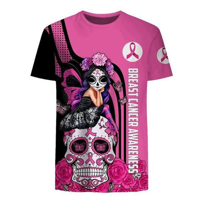 Love Faith Hope Cure Breast Cancer Awareness All Over T-shirt and Hoodie