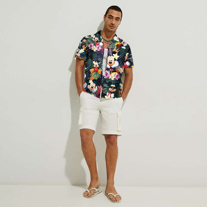 Tropical Mouse Mouse Hawaiian Shirt
