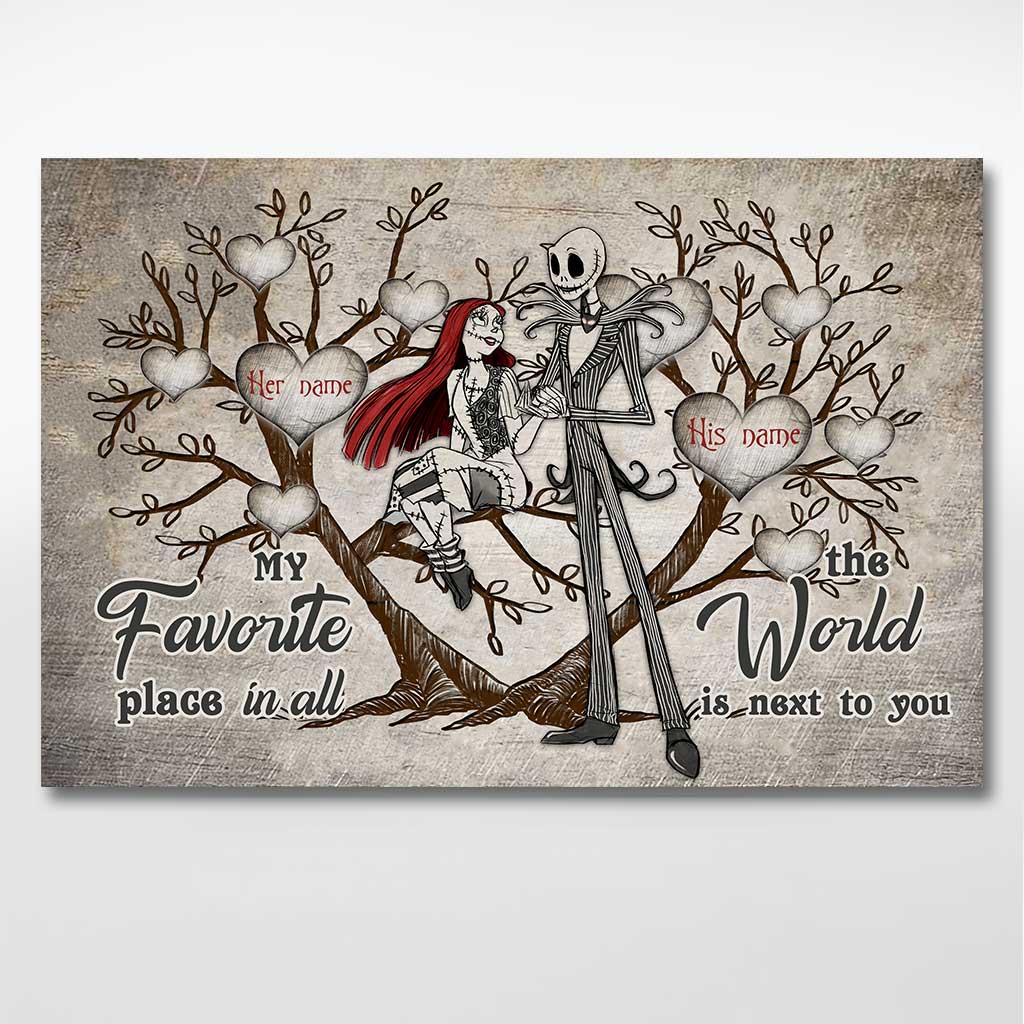 My Favorite Place - Personalized Nightmare Poster