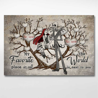 My Favorite Place - Personalized Nightmare Poster