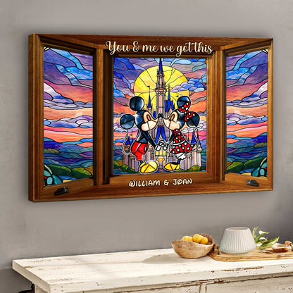 You And Me We Got This - Personalized Mouse Canvas And Poster