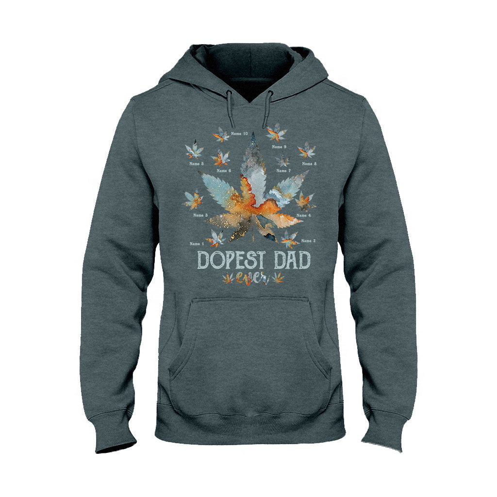 Dopest Dad Ever - Personalized Father's Day T-shirt and Hoodie