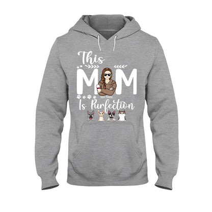 This Mom Is Purfection - Personalized Mother's Day Dog T-shirt and Hoodie