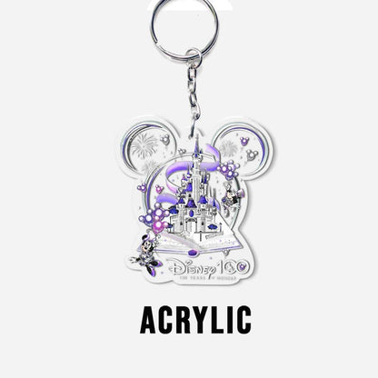 100 Years Of Wonder - Mouse Transparent Keychain