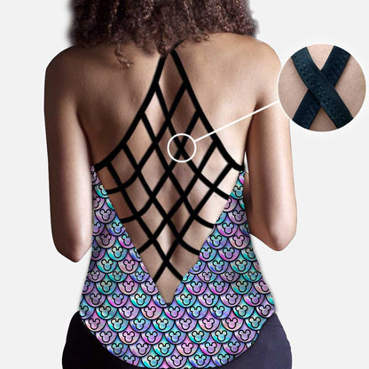 Magic At Sea - Mouse Cross Tank Top and Leggings