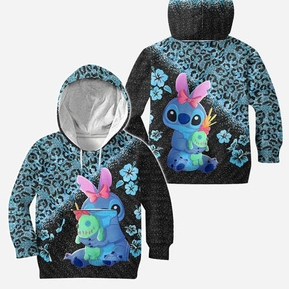Ohana Means Family - Personalized Hoodie and Leggings