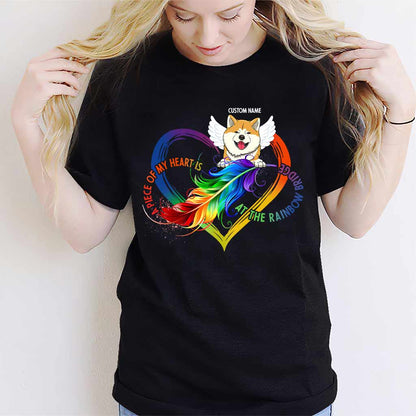 A Piece Of My Heart - Personalized Dog T-shirt and Hoodie