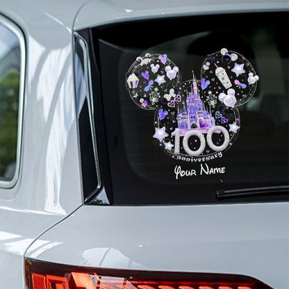 100 Years Of Wonder - Personalized Mouse Decal Full