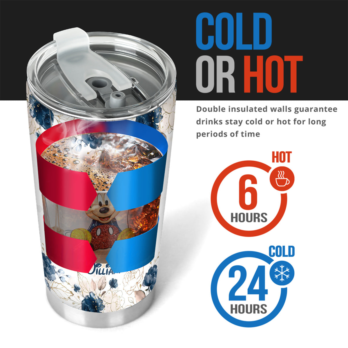 We're Never Too Old - Personalized Mouse Tumbler
