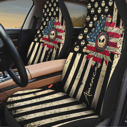 Happy The 4th Of July - Independence Day Nightmare Seat Covers