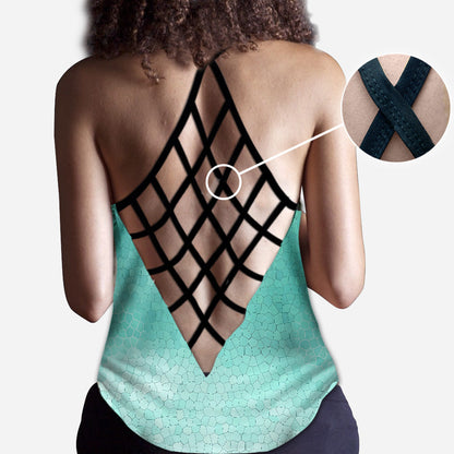 Summer Vibes Mouse Cross Tank Top and Leggings
