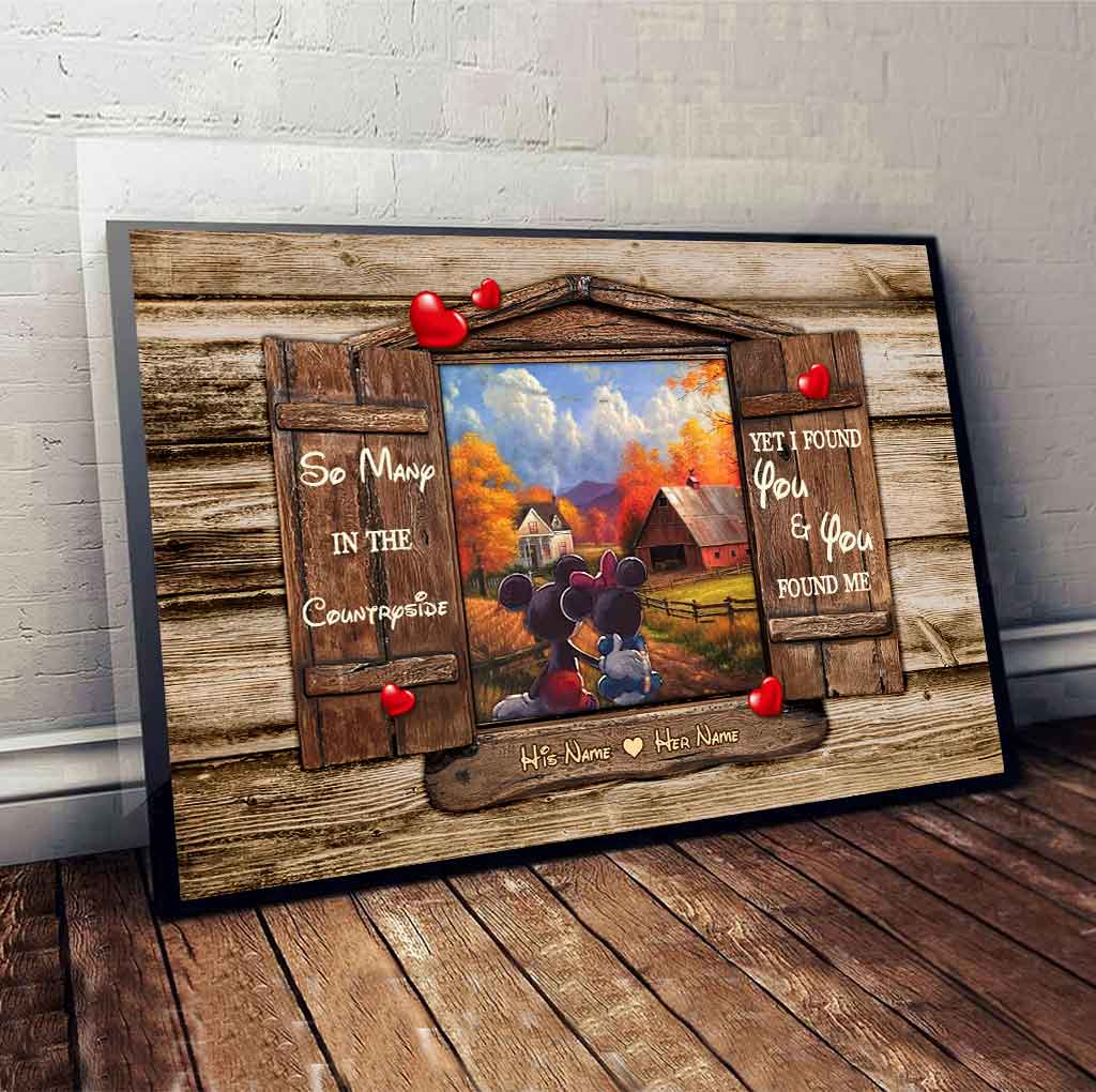 God Blessed The Broken Road - Personalized Mouse Poster