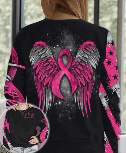 Faith - Breast Cancer Awareness All Over T-shirt and Hoodie 0822