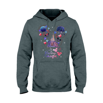 Believe In Magic - Independence Day Mouse T-shirt and Hoodie