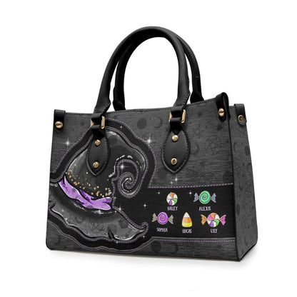 One Spooky Nana - Personalized Grandma Leather Handbag