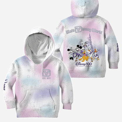 100 Years Of Wonder - Personalized Mouse Hoodie and Leggings