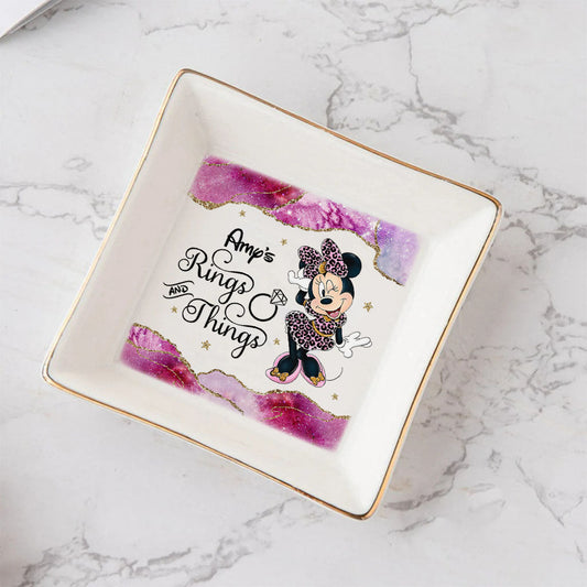 Rings And Things - Personalized Mouse Jewelry Dish