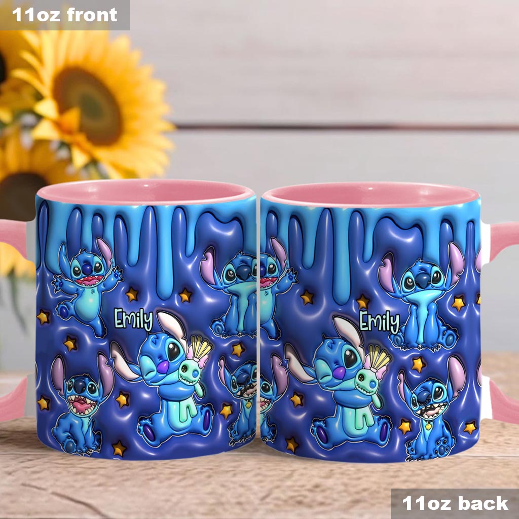 Ohana Means Family - Personalized Ohana Accent Mug