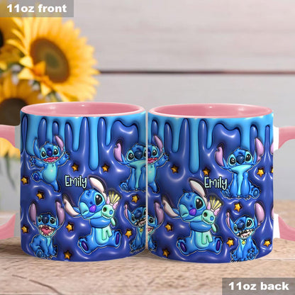 Ohana Means Family - Personalized Ohana Accent Mug
