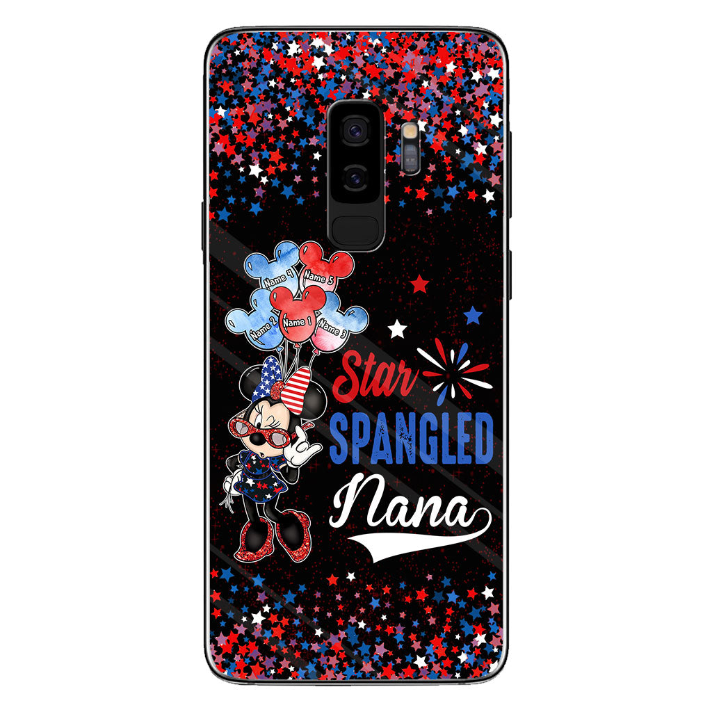 Star Spangled Nana - Personalized Independence Day Grandma Phone Case