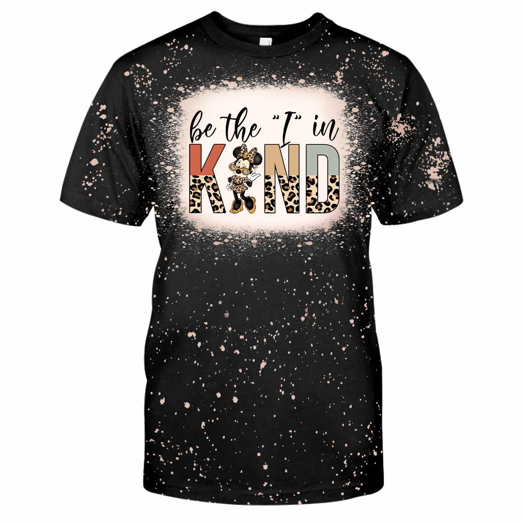 Be The I In Kind Mouse - Handmade Bleached Shirts