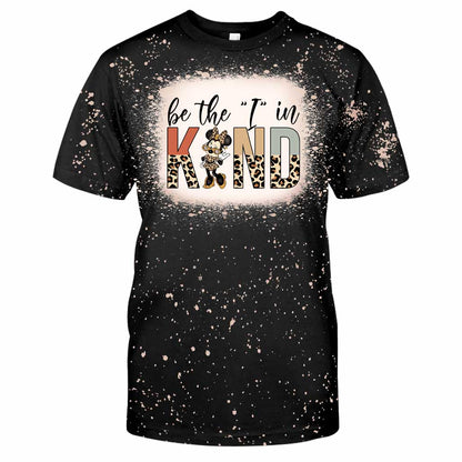 Be The I In Kind Mouse - Handmade Bleached Shirts