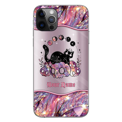 The Cat Witch - Personalized Black Cat Phone Case