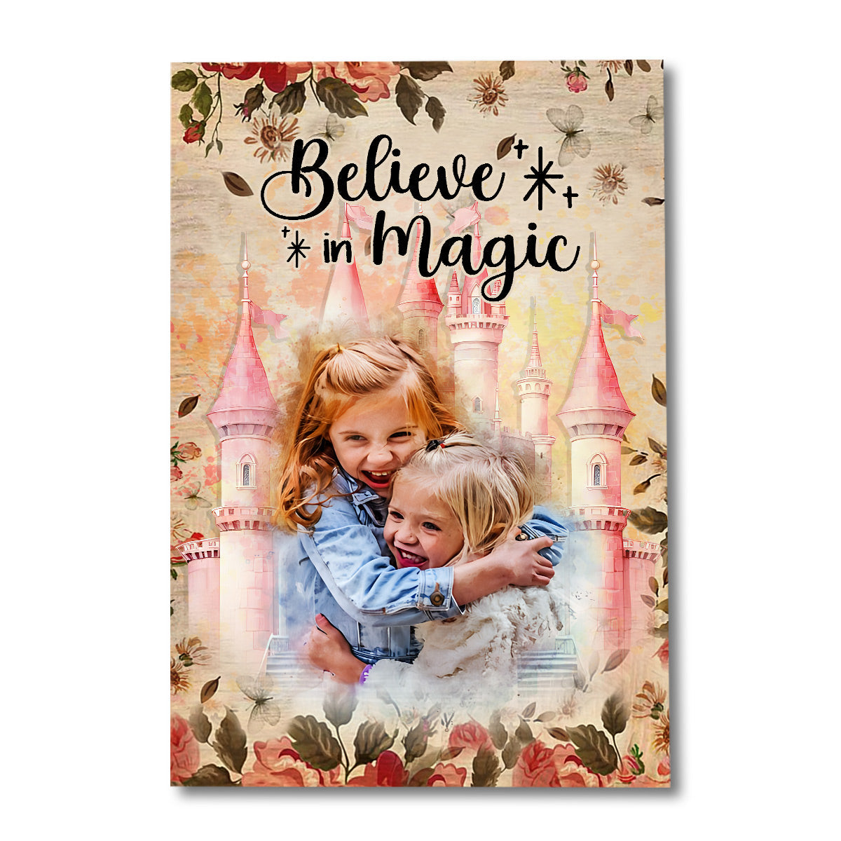 Believe In Magic - Personalized Mouse Canvas And Poster