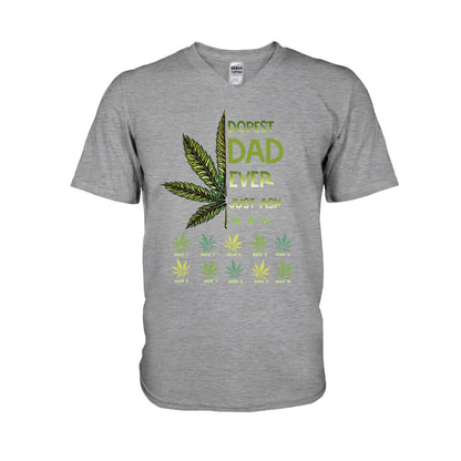 Dopest Dad Ever - Personalized Father's Day T-shirt and Hoodie